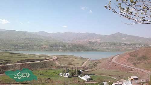 دریاچه سد طالقان